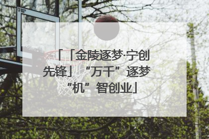 「金陵逐梦·宁创先锋」“万千”逐梦 “机”智创业