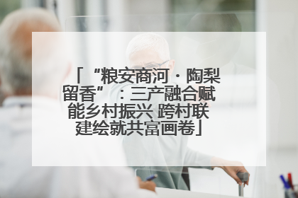 “粮安商河・陶梨留香”：三产融合赋能乡村振兴 跨村联建绘就共富画卷