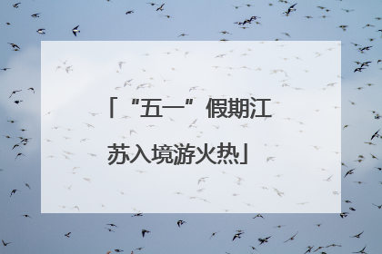 “五一”假期江苏入境游火热