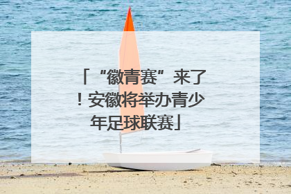 “徽青赛”来了！安徽将举办青少年足球联赛