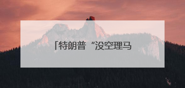 特朗普“没空理马斯克” 打算把两人的“信物”卖了