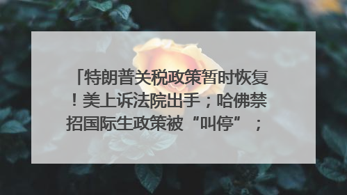 特朗普关税政策暂时恢复！美上诉法院出手；哈佛禁招国际生政策被“叫停”；英伟达CEO黄仁勋拟出售至多600万股；宇树科技回应更名丨每经早参