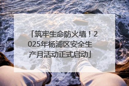 筑牢生命防火墙！2025年杨浦区安全生产月活动正式启动