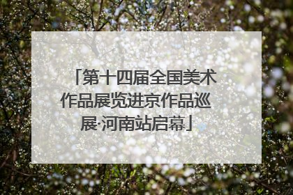 第十四届全国美术作品展览进京作品巡展·河南站启幕