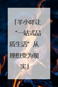 羊小咩让“一站式品质生活”从理想变为现实