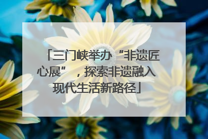 三门峡举办“非遗匠心展”，探索非遗融入现代生活新路径