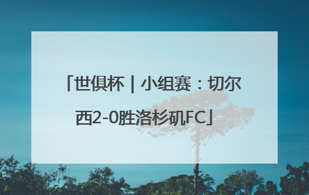 世俱杯｜小组赛：切尔西2-0胜洛杉矶FC