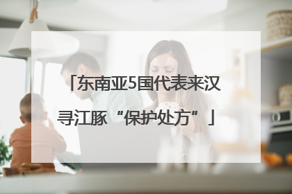 东南亚5国代表来汉寻江豚“保护处方”
