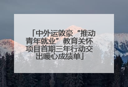 中外运敦豪“推动青年就业”教育关怀项目首期三年行动交出暖心成绩单