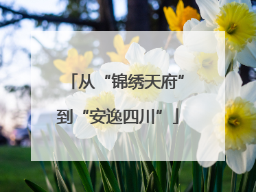 从“锦绣天府”到“安逸四川”