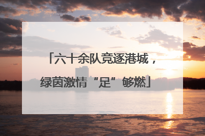 六十余队竞逐港城，绿茵激情“足”够燃