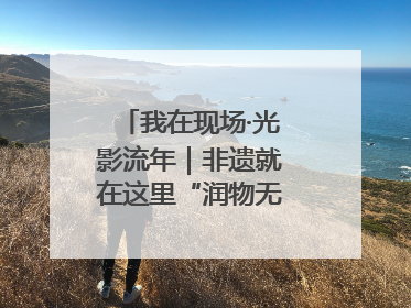 我在现场·光影流年｜非遗就在这里“润物无声”地传承