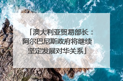 澳大利亚贸易部长：阿尔巴尼斯政府将继续坚定发展对华关系
