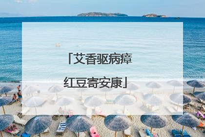 艾香驱病瘴 红豆寄安康