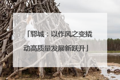 郓城：以作风之变撬动高质量发展新跃升