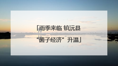 雨季来临 镇沅县“菌子经济”升温