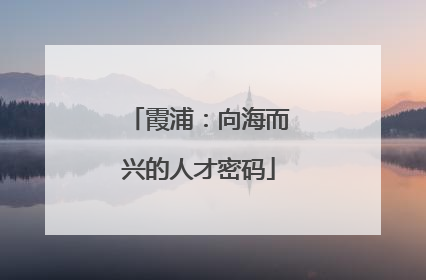 霞浦：向海而兴的人才密码