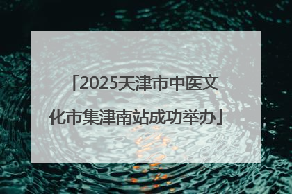 2025天津市中医文化市集津南站成功举办